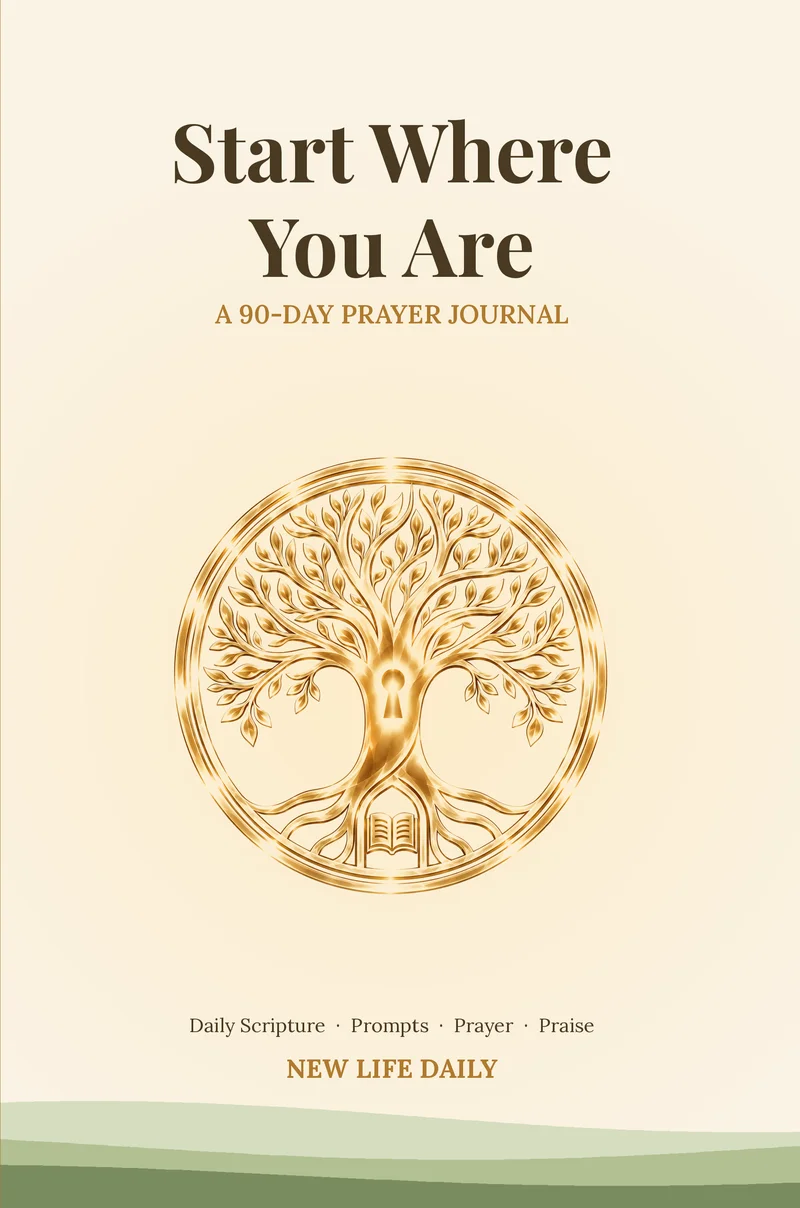 Cover of Start Where You Are: A 90-Day Prayer Journal