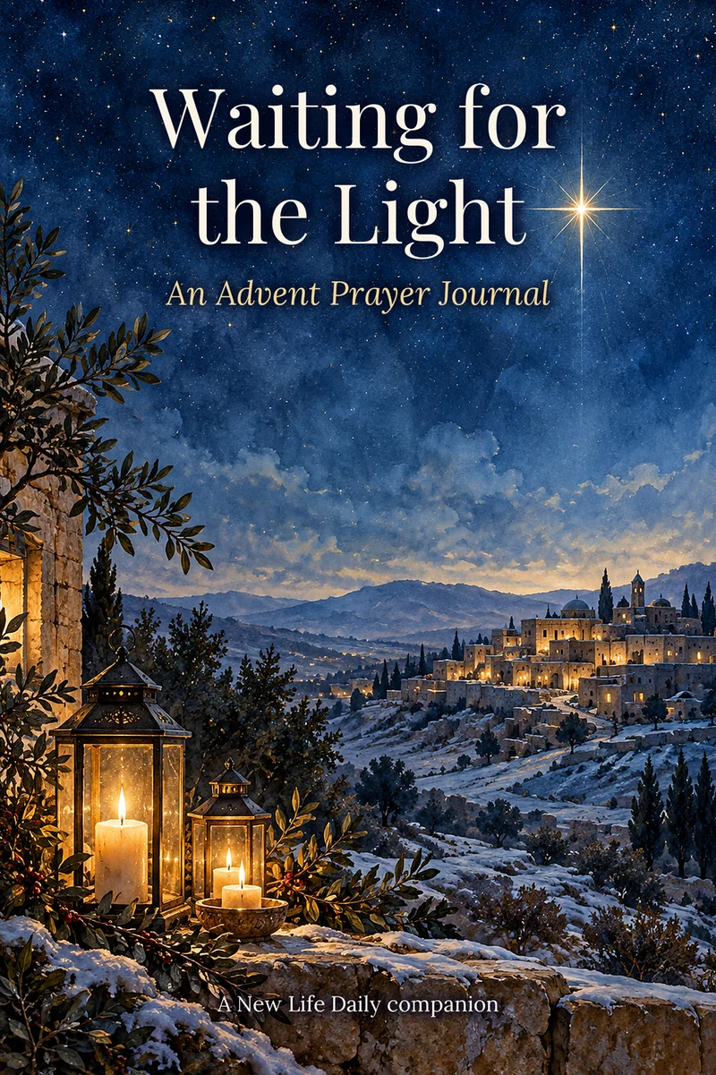 Cover of Waiting for the Light: An Advent Prayer Journal
